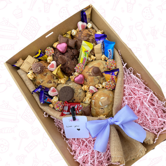 Elegant cookie display for corporate events and gifts